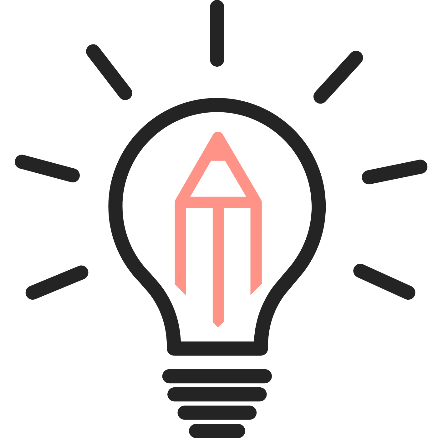 Icône représentant la créativité et la conception d'identités visuelles par Nectar Digital, agence de communication à Saint-Martin spécialisée dans le branding et les visuels publicitaires.